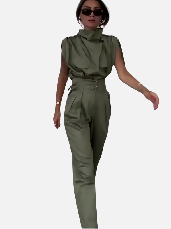 Eva | Tweedelige Set met Top en Wijde Broek